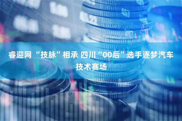 睿迎网 “技脉”相承 四川“00后”选手逐梦汽车技术赛场